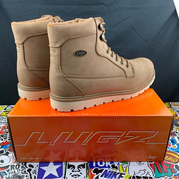 Lugs Bedrock Anti-Slip Work Boots Men's Various Sizes - Picture 2 of 12